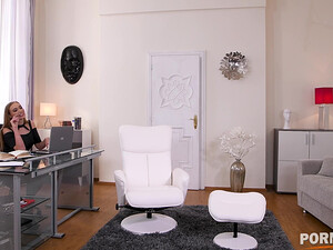 Секс - терапевт Лиза лечит своего пациента страстным аналом